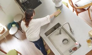 素材選びは掃除のしやすさのイメージ画像